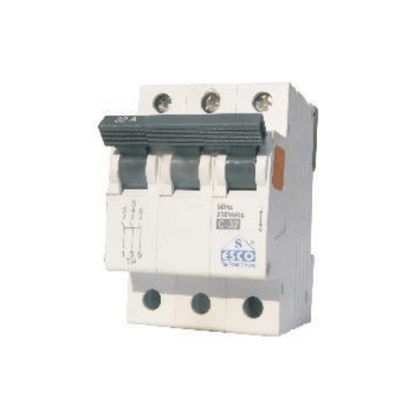 MCB 3 Pole with Neutral-ESCO